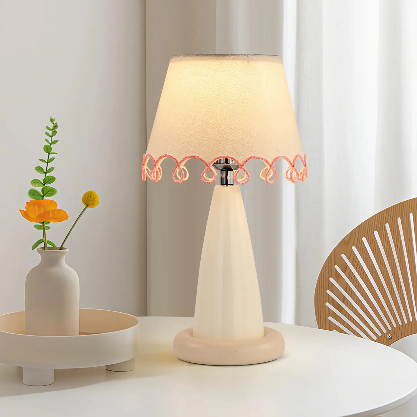 Color-Block Atmosphere Night Light For Girls
