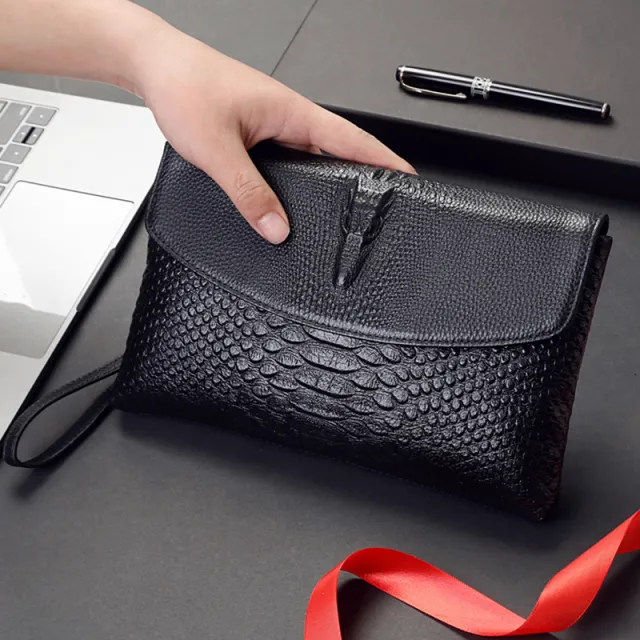 Men's High grade Envelope Men's Clutch Black - Shop at LoveMi