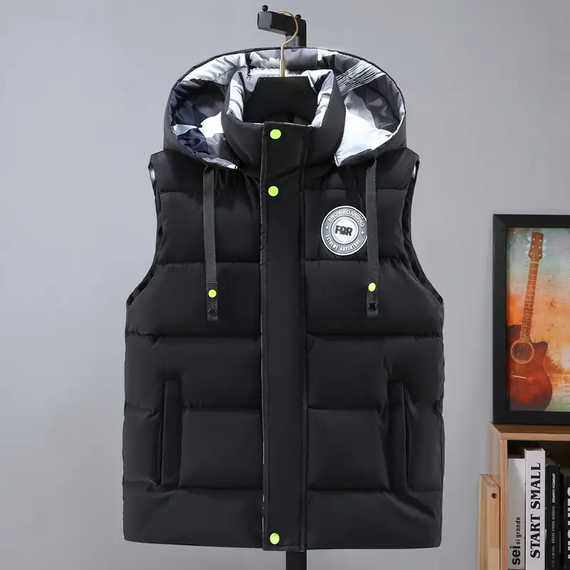 Hot-selling Mens Padded Thickened Vest For Foreign Trade Platforms