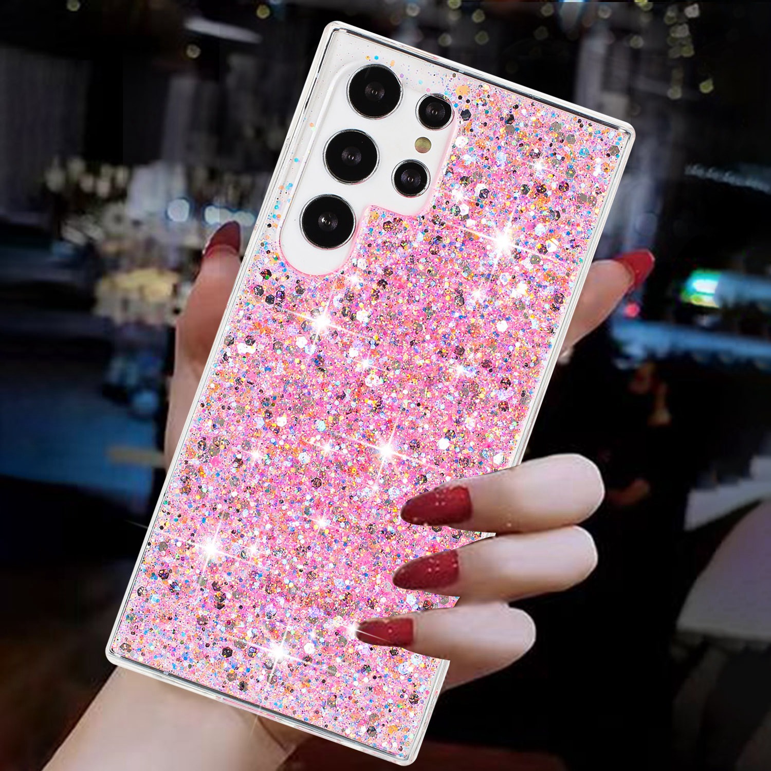 Starry Sky Shimmering Powder Sequins Phone Case