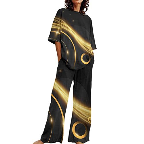 Loose fitting Solid Color Long Sleeves Trousers Suit G75Z161 - Shop at LoveMi