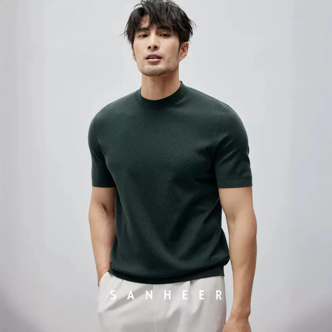 Mercerized Cotton Ice Silk T-shirt