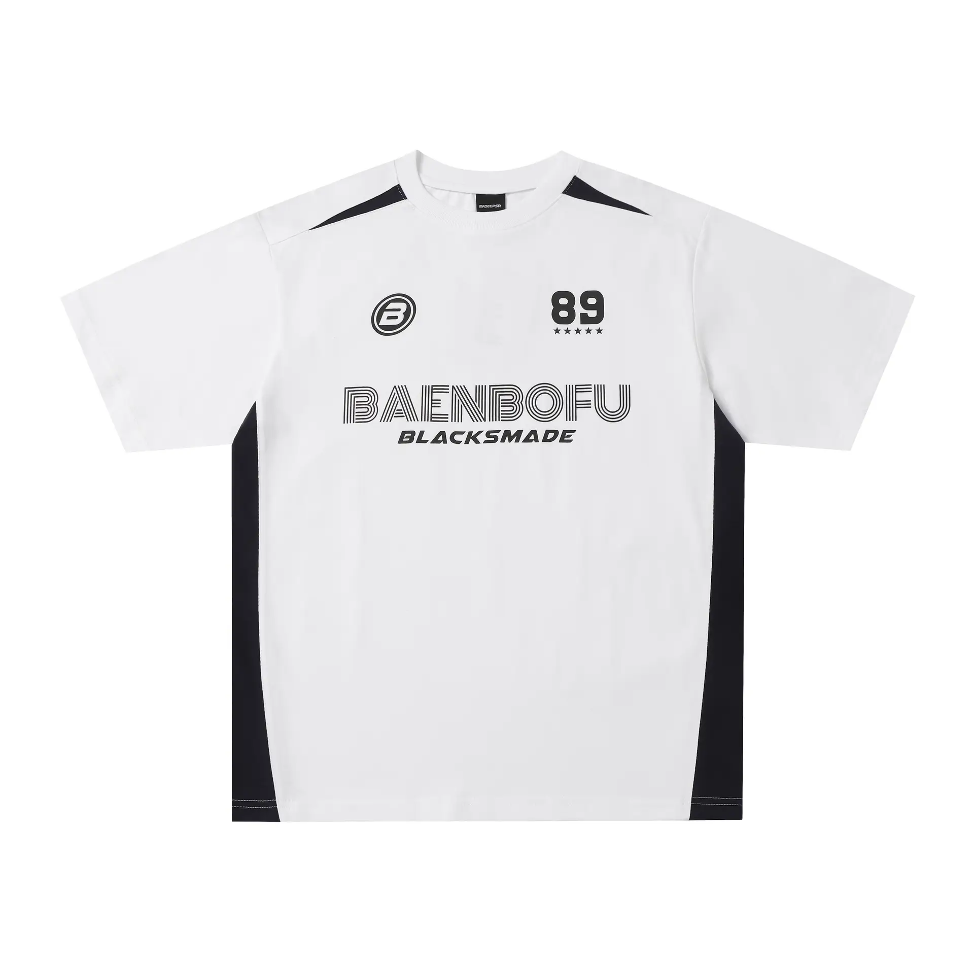 Hip Hop Round Neck Short Sleeve T-shirt Men's Loose Fashion Brand Top