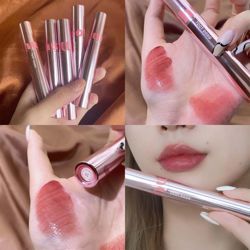 Fog Surface Dream Ice Transparent Candy Mirror Light Jelly Retro Lipstick Lip Glaze