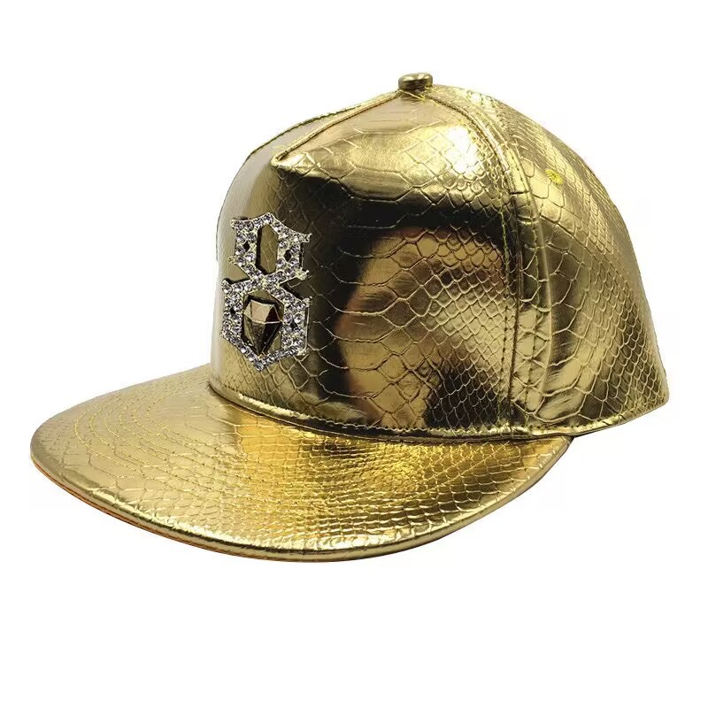 Men's PU Leather Hip-hop Baseball Cap — foto 17