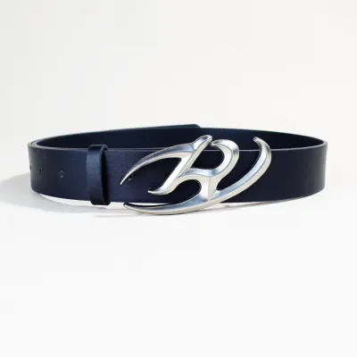 European And American Retro R Word Belt Loop Trendy Cool Personality Simple