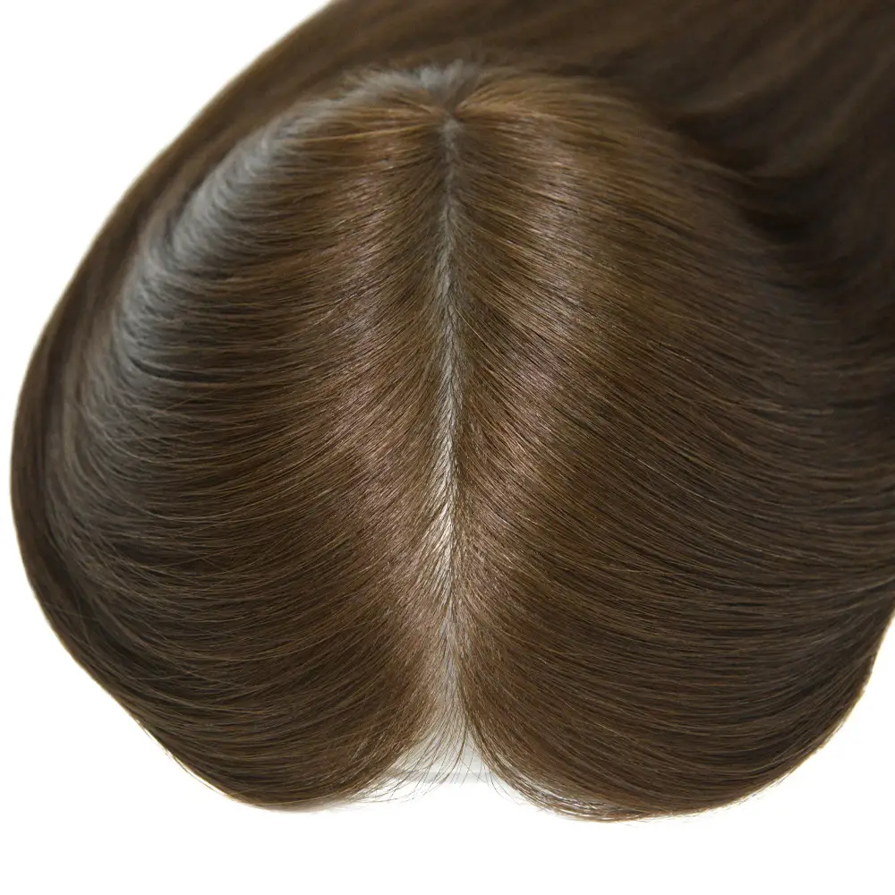 Real Human Hair Full Headpiece For Women