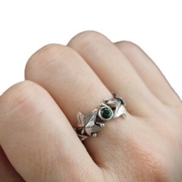 Stylish And Simple Personality Women's Ring