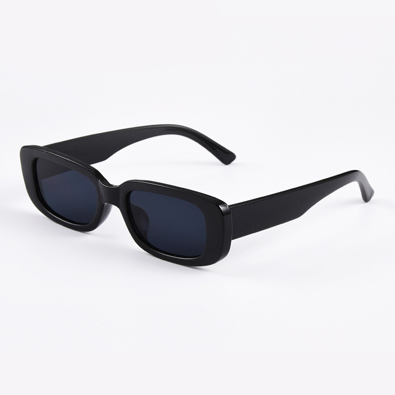 Men's And Women's Rectangular Sunglasses With Small Frame