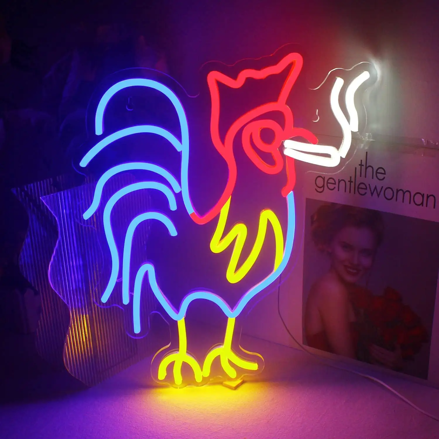LED Neon Light Wall