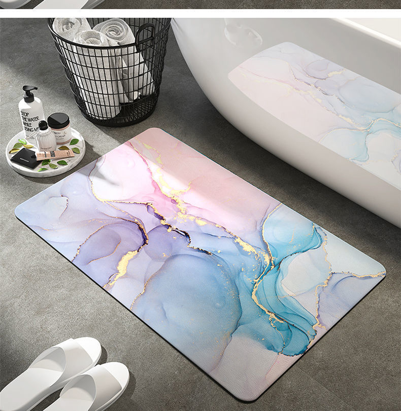 Title 3, Diatom Ooze Bathroom Absorbent Non-slip Floor M...