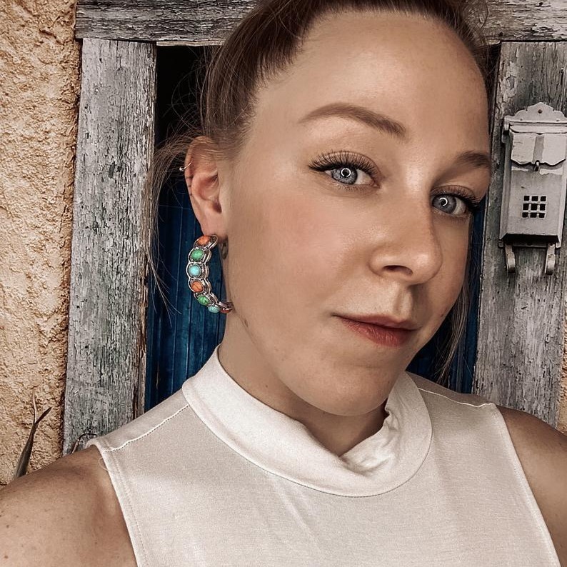 Turquoise Earrings Vintage And Distinctive Stud Earrings