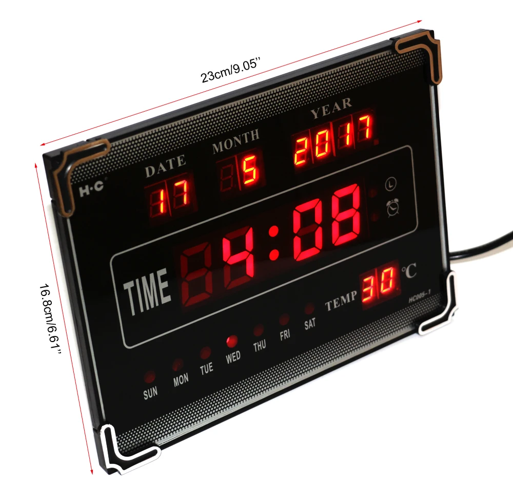 Title 3, Multifunctional digital desktop alarm clock