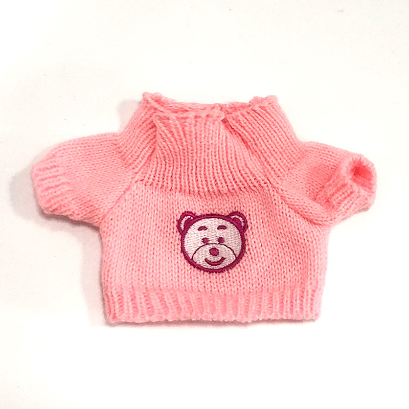 Pink Bear Head Sweater