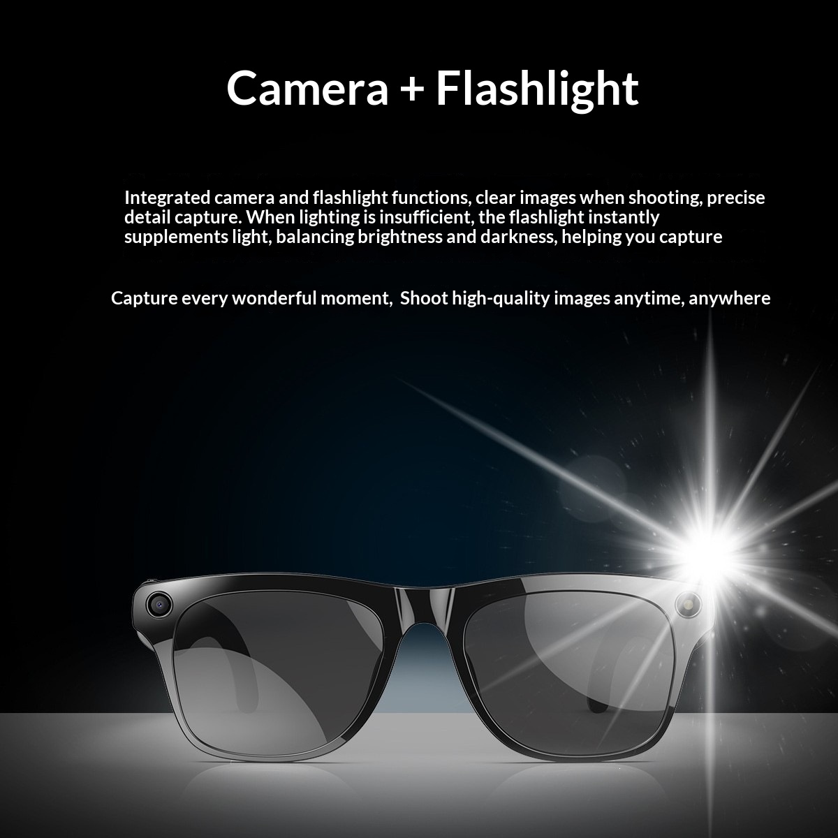 Smart Glasses Bluetooth Calling Sunglasses