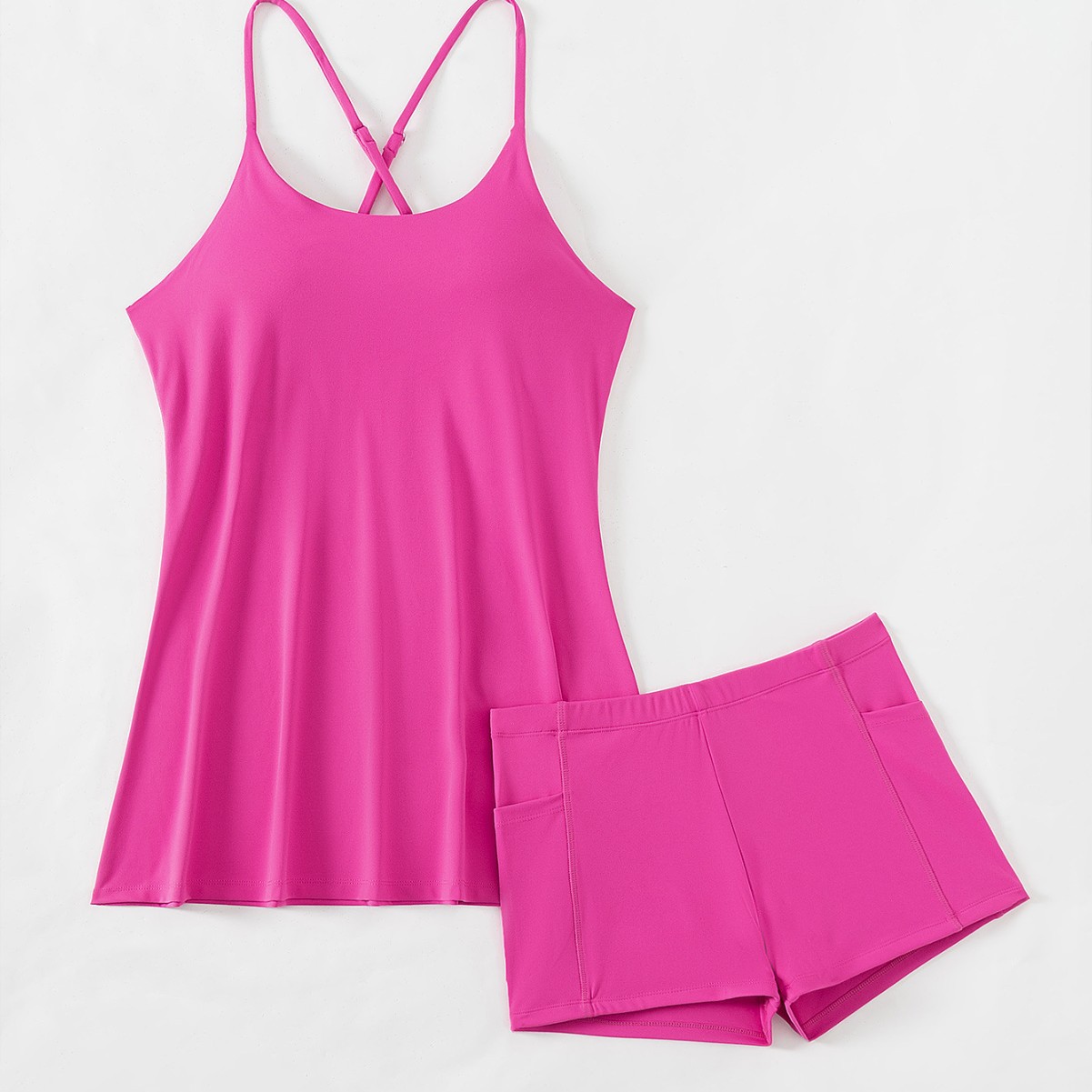 Exposure-proof Belt Pocket Exercise Strap Tennis Skirt