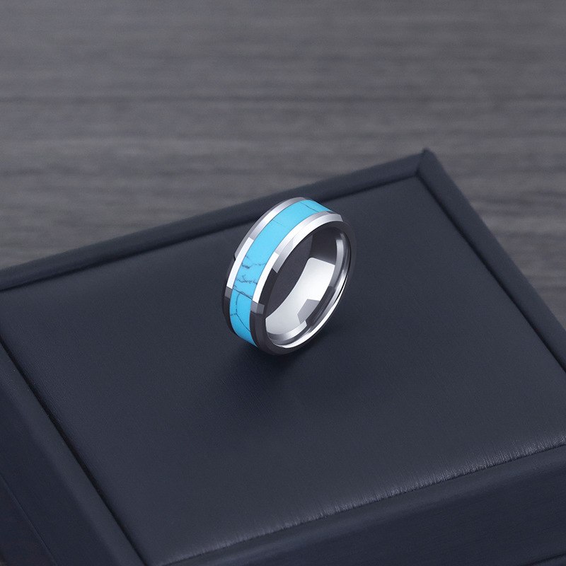 Colorfast RingTrendy European And American Men's For The Index Finger Internet Sensation