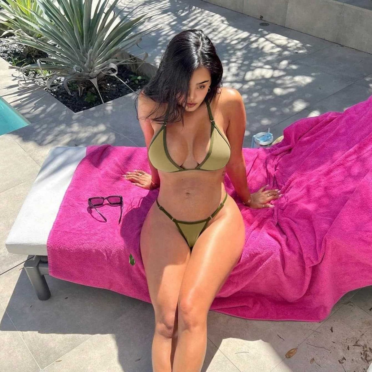 Women's European And American-style Triangle Bikini Swimsuit