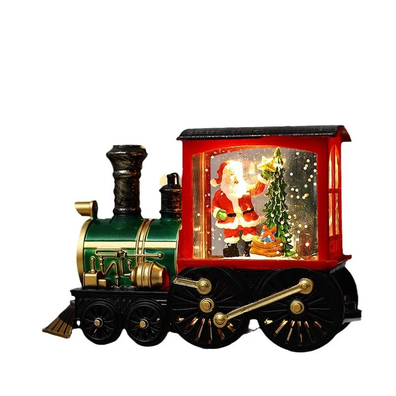 Christmas Gift Train Decoration Small Night Lamp – image 5