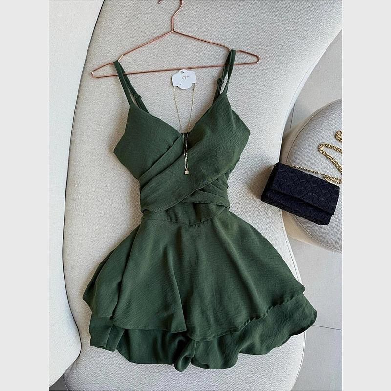 Green Without Chest Pad