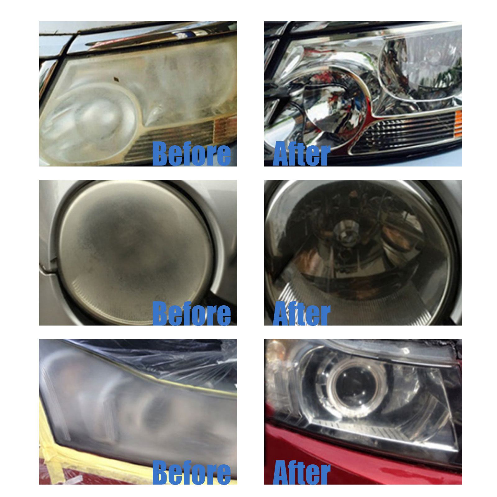 Title 8, Car Headlight Repairing Liquid Brightening Plat...