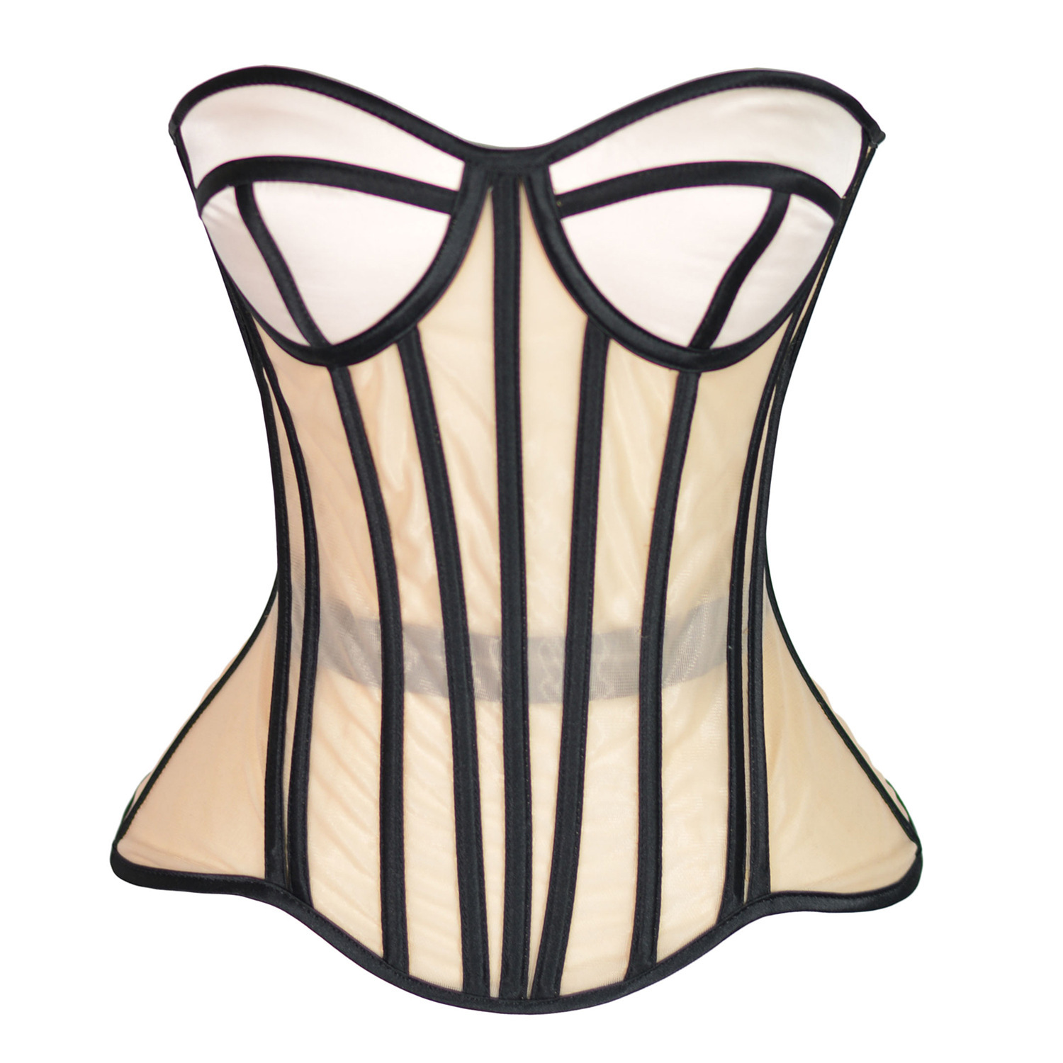 Women's Cool Fishbone Steel Rib Mesh Bra