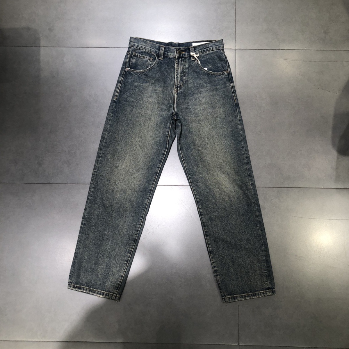 Title 4, Heren Jeans Herfst Nieuw Baggy Rechte Broek Cas...