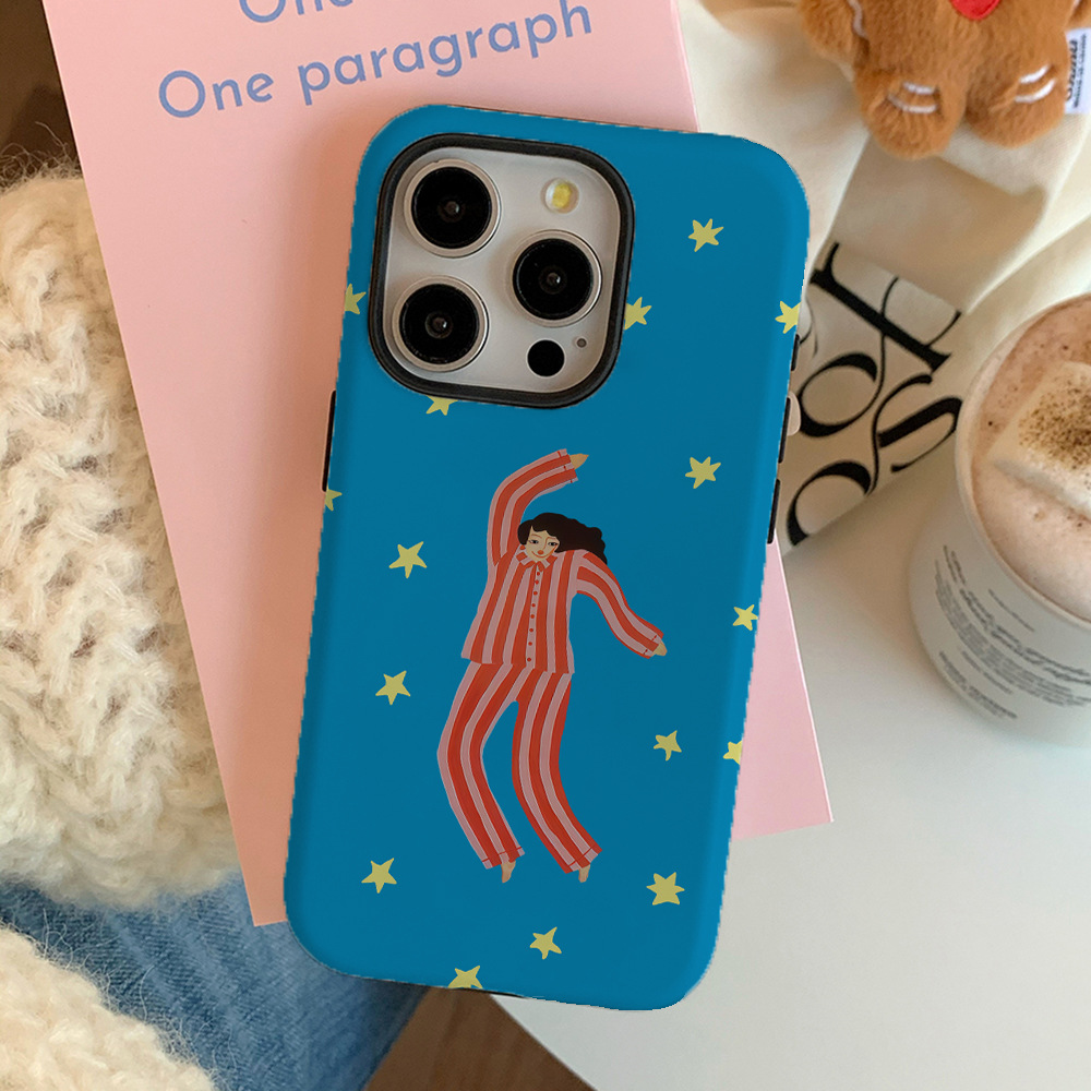 Funny Illustration Feilin Magnetic Two-in-one Phone Case
