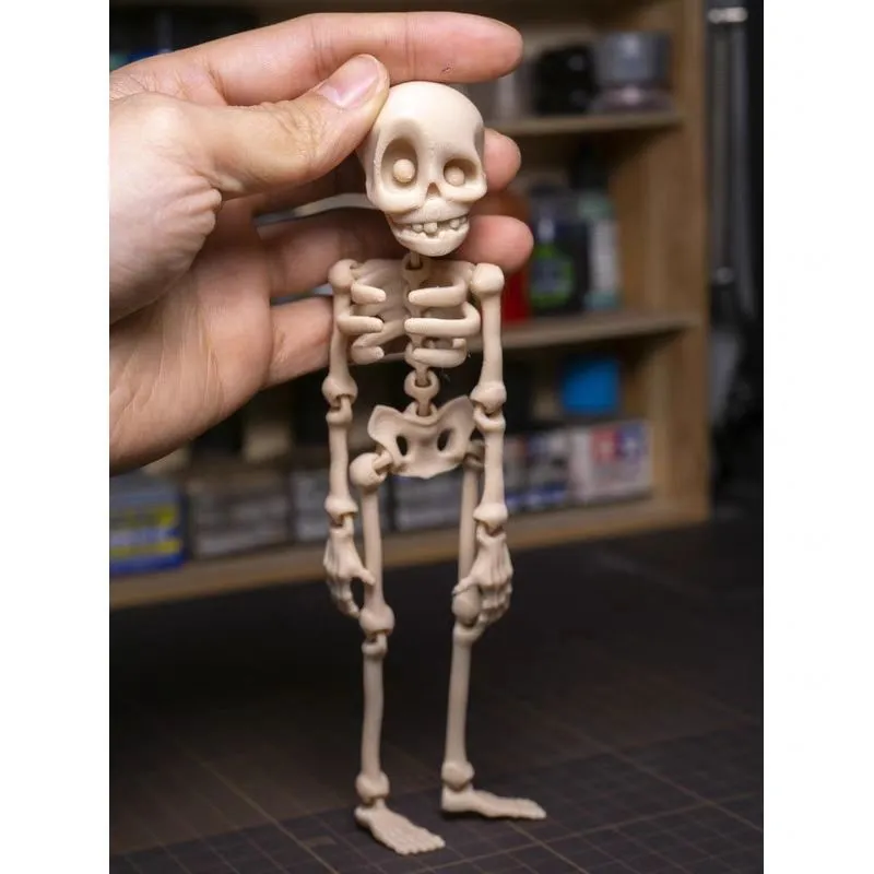 Halloween Toy Gift Refridgerator Magnets Exquisite Model - Bone Color