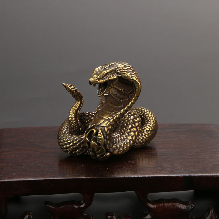 Title 4, Solid Pure Copper Year Of Snake Tea Table Small...