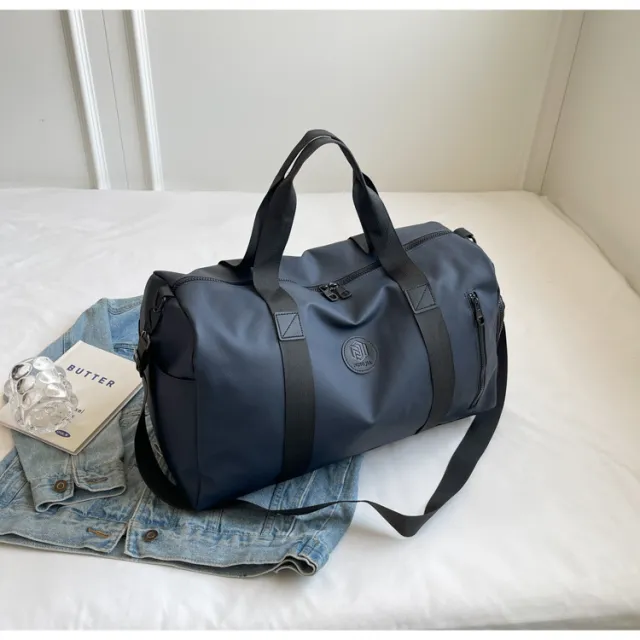 Men's And Women's Luggage Large Capacity Sports Gym Bag Navy - Shop at LoveMi