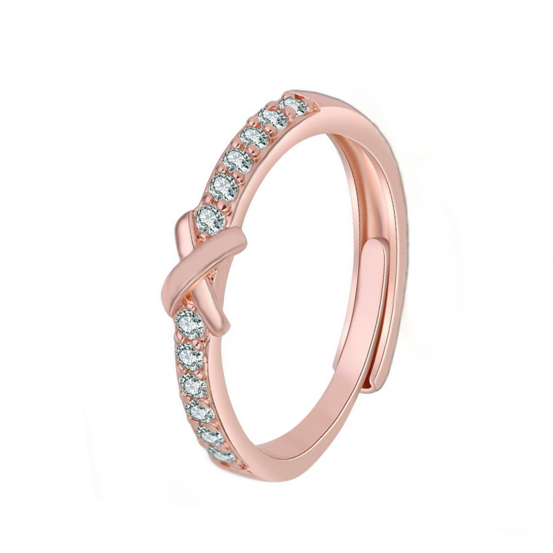 Popular X Letter Blype Ring For Women