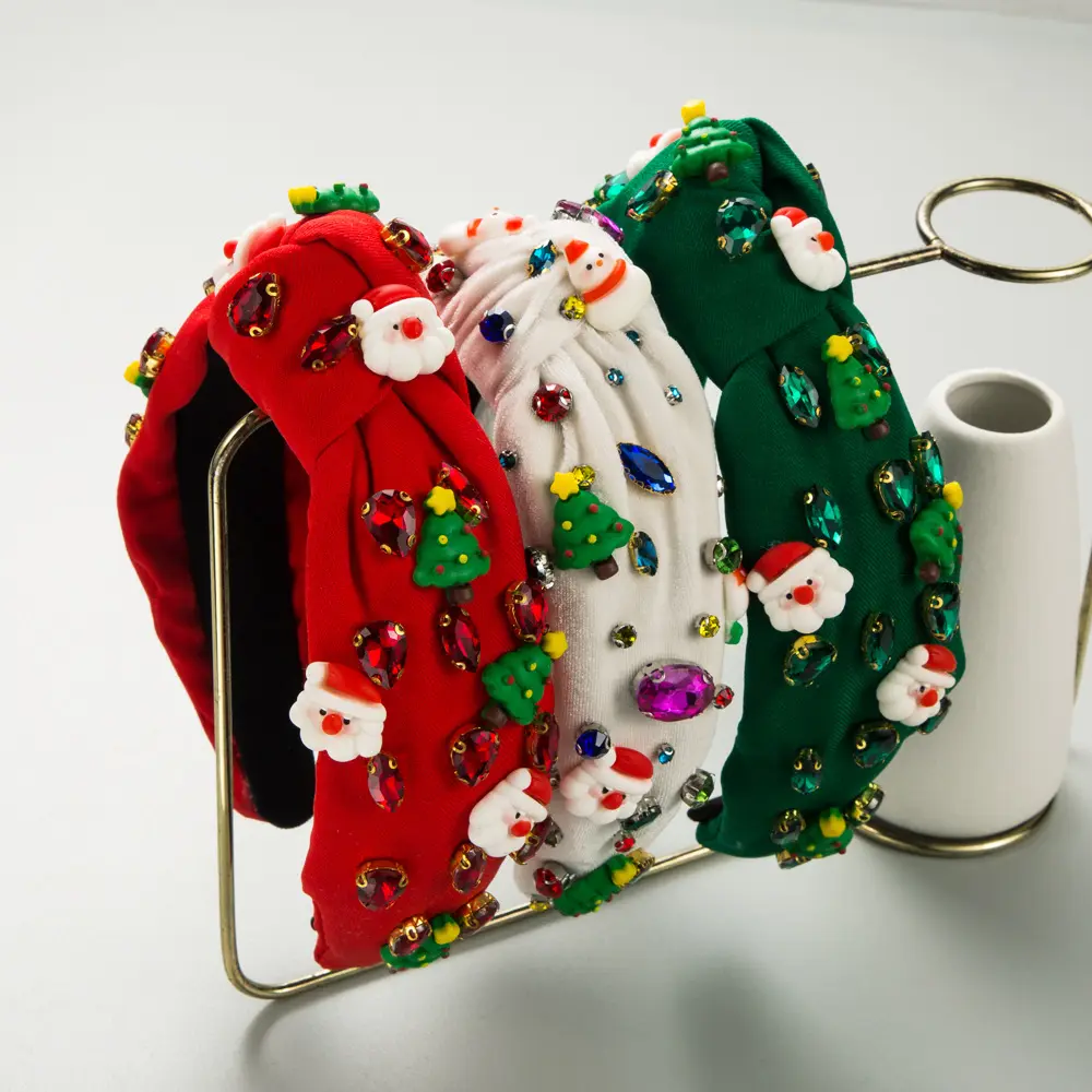 New Christmas Personalized Tree Headband
