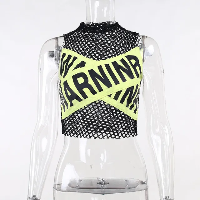 Short Summer Letter Printed Short Slim Top For Women Black - Shop at LoveMi