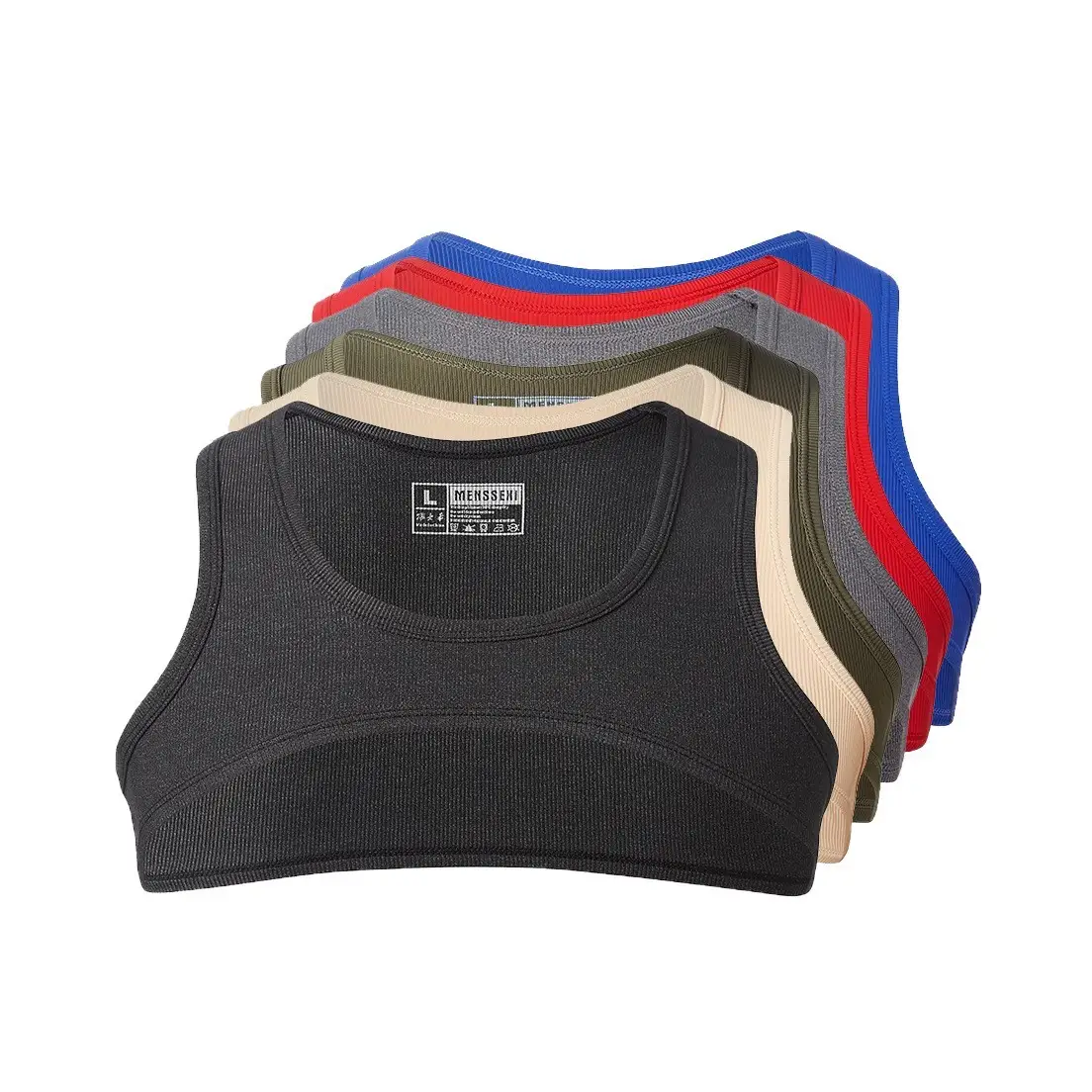 Men's Fashion Tight High Elastic Lightweight Vest