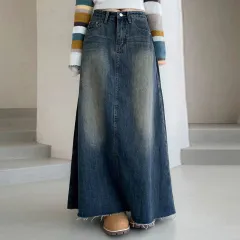Versatile Retro Mid-length A- Line Skirt - Retro Nostalgic - View 1