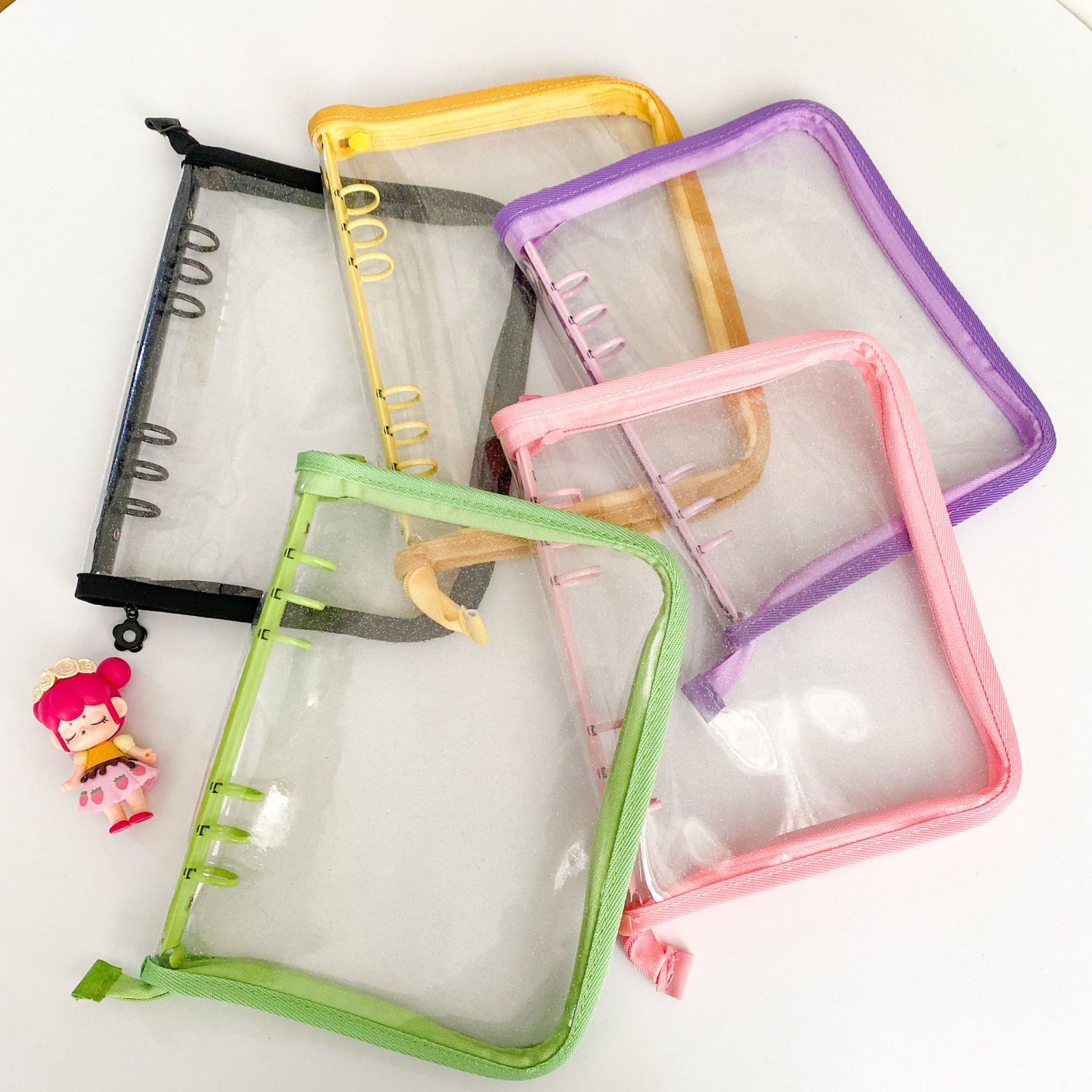 PVC Transparent Loose-leaf Cover