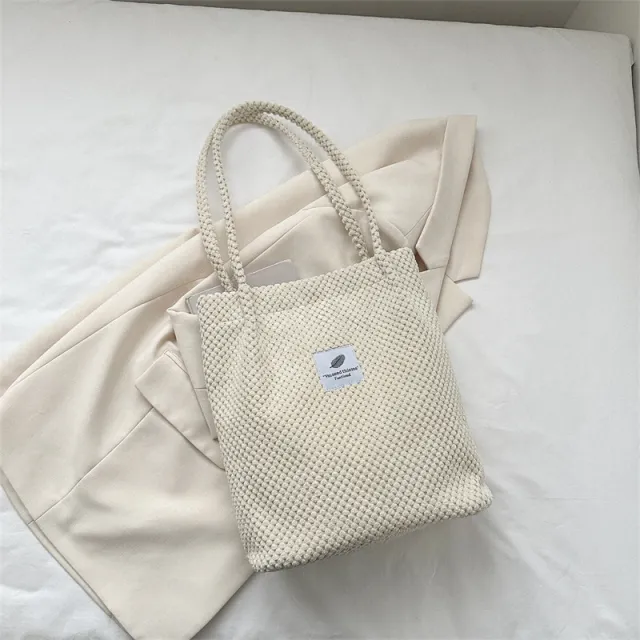 Leisure Commute Crossbody Simple Shoulder Bag Leisure Commute Tote Bag White - Shop at LoveMi