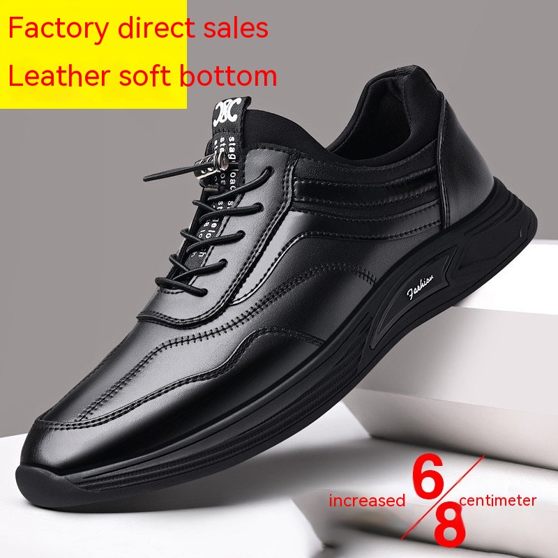 Leather 6CM black