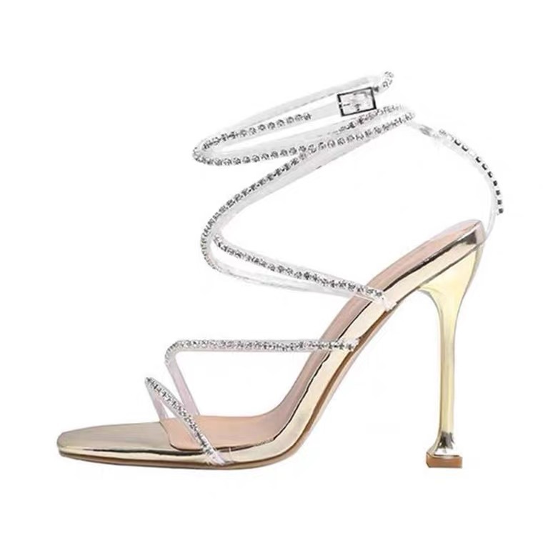 Strappy High-Heeled Sandals, picture 5 of 6