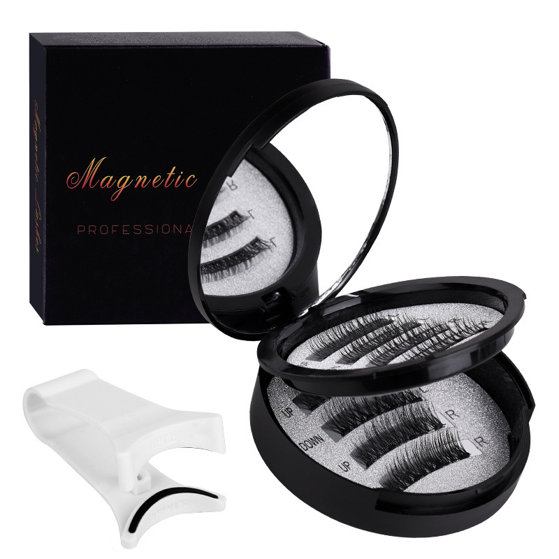 Women's Flat Hard Stem Magnetic False Eyelashes 3