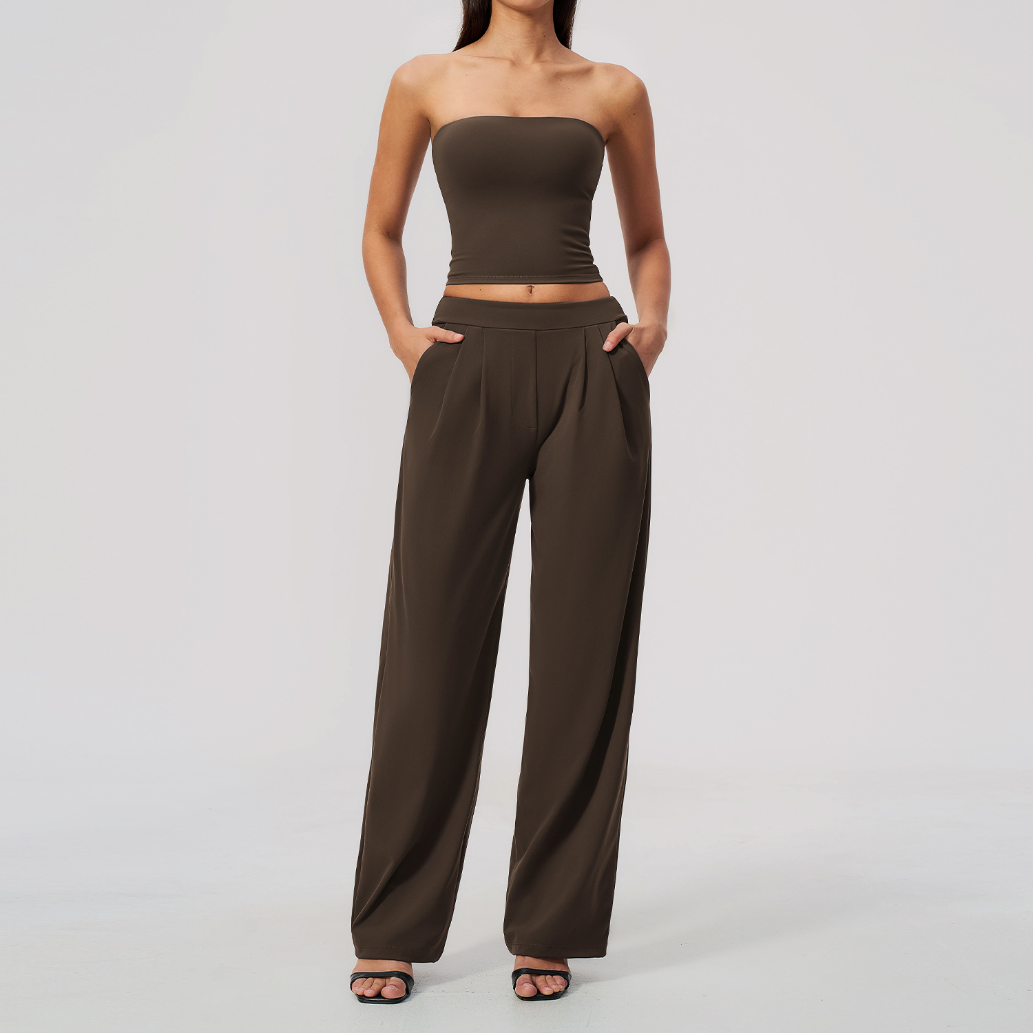 Breathable Quick Drying High Waisted New Yoga Suit Set