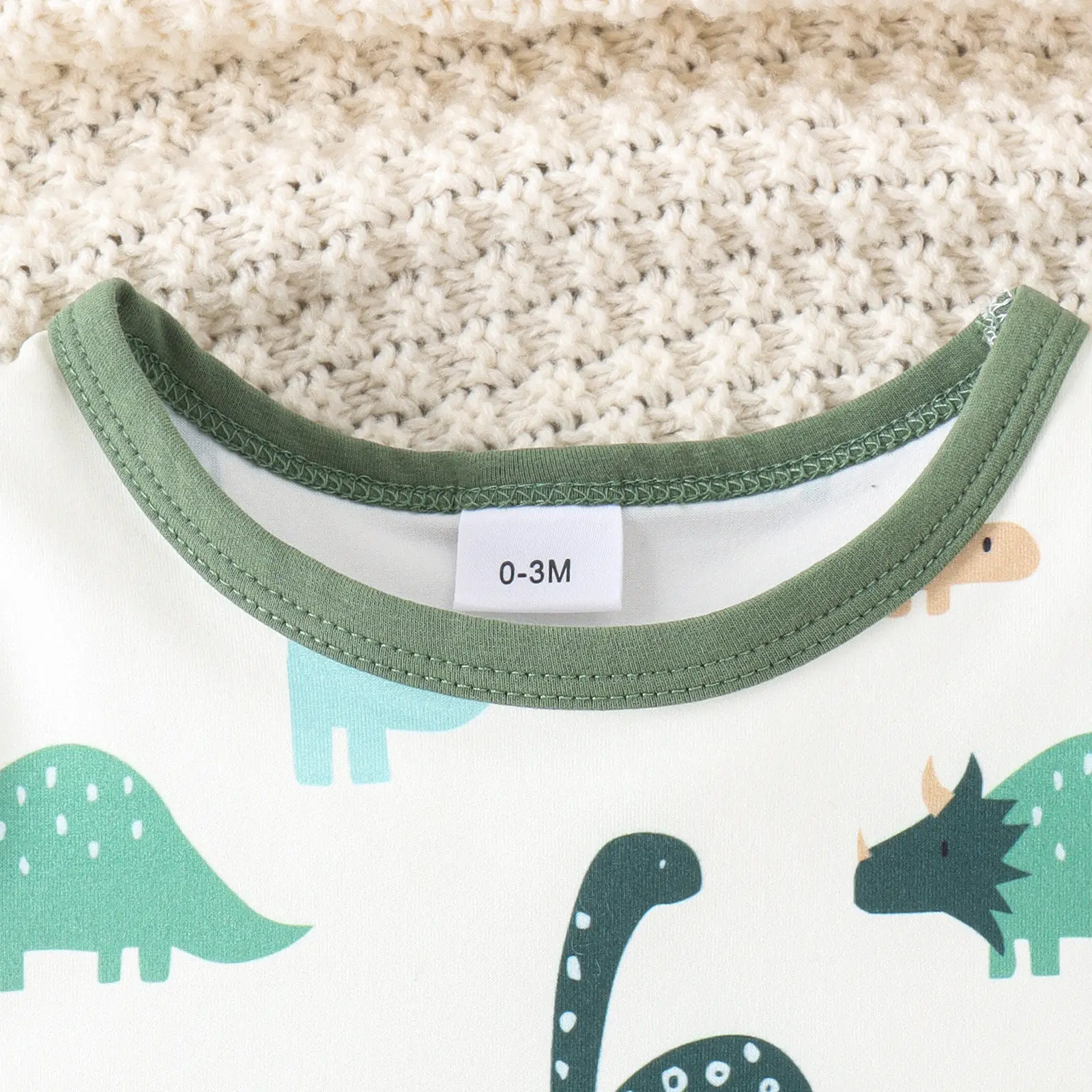 Cartoon Dinosaur Cute And Comfortable Baby's Romper