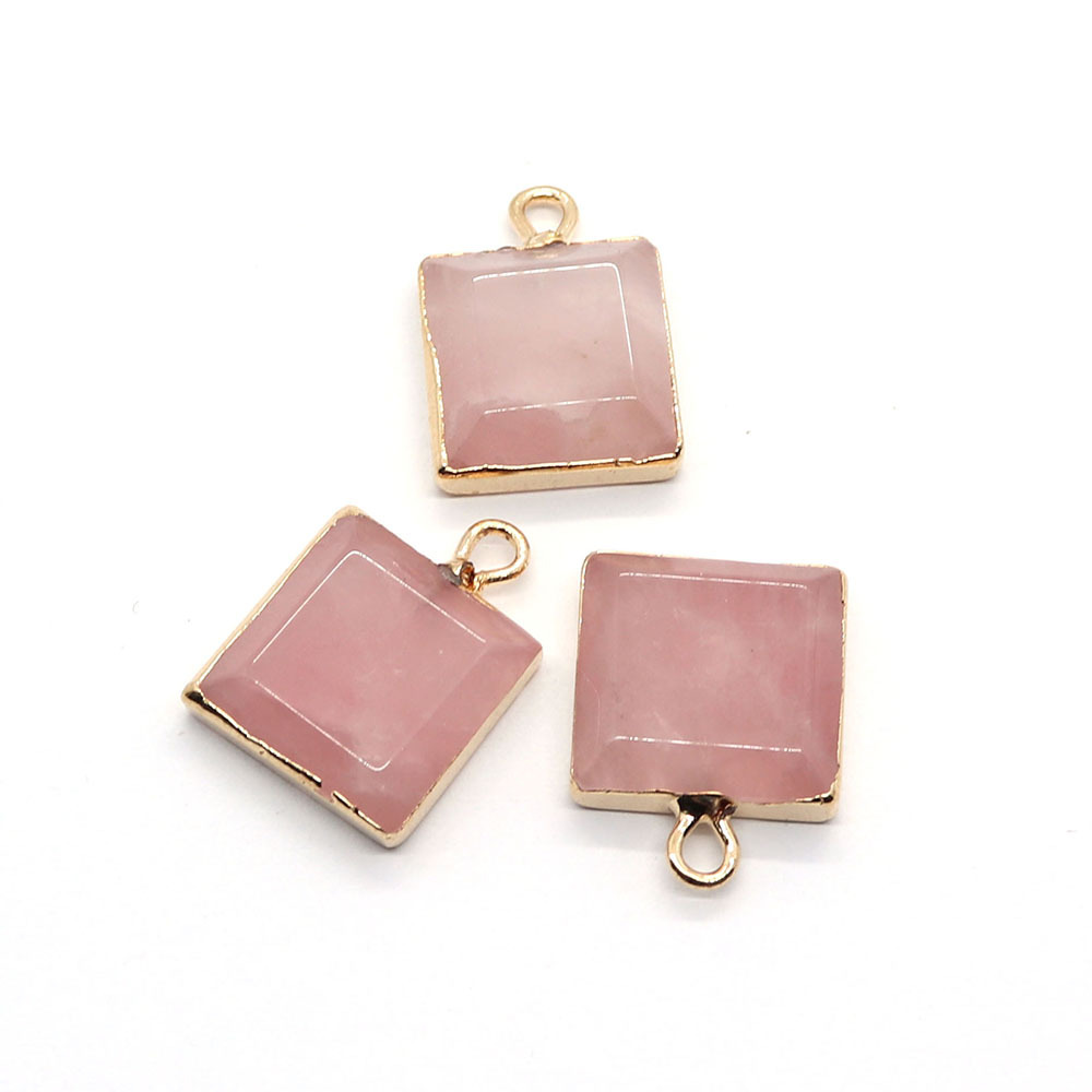 Natural Stone Sparkling Stone Pendant