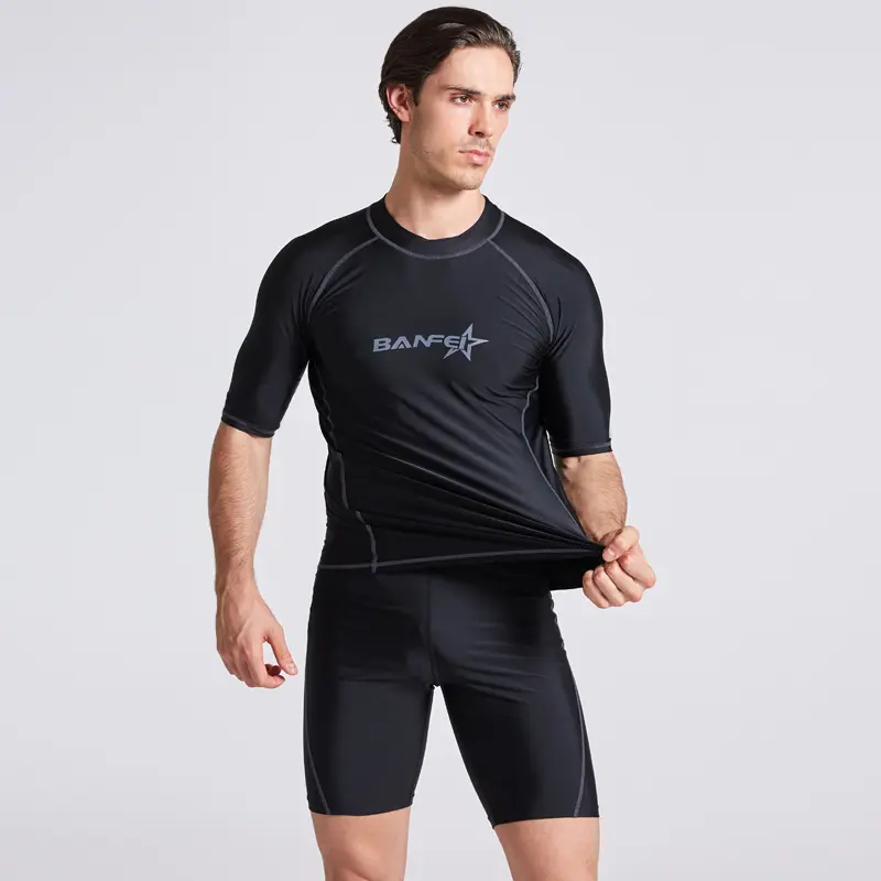 Quick-drying Half Sleeve Suit Swimsuit Snorkeling Surfing