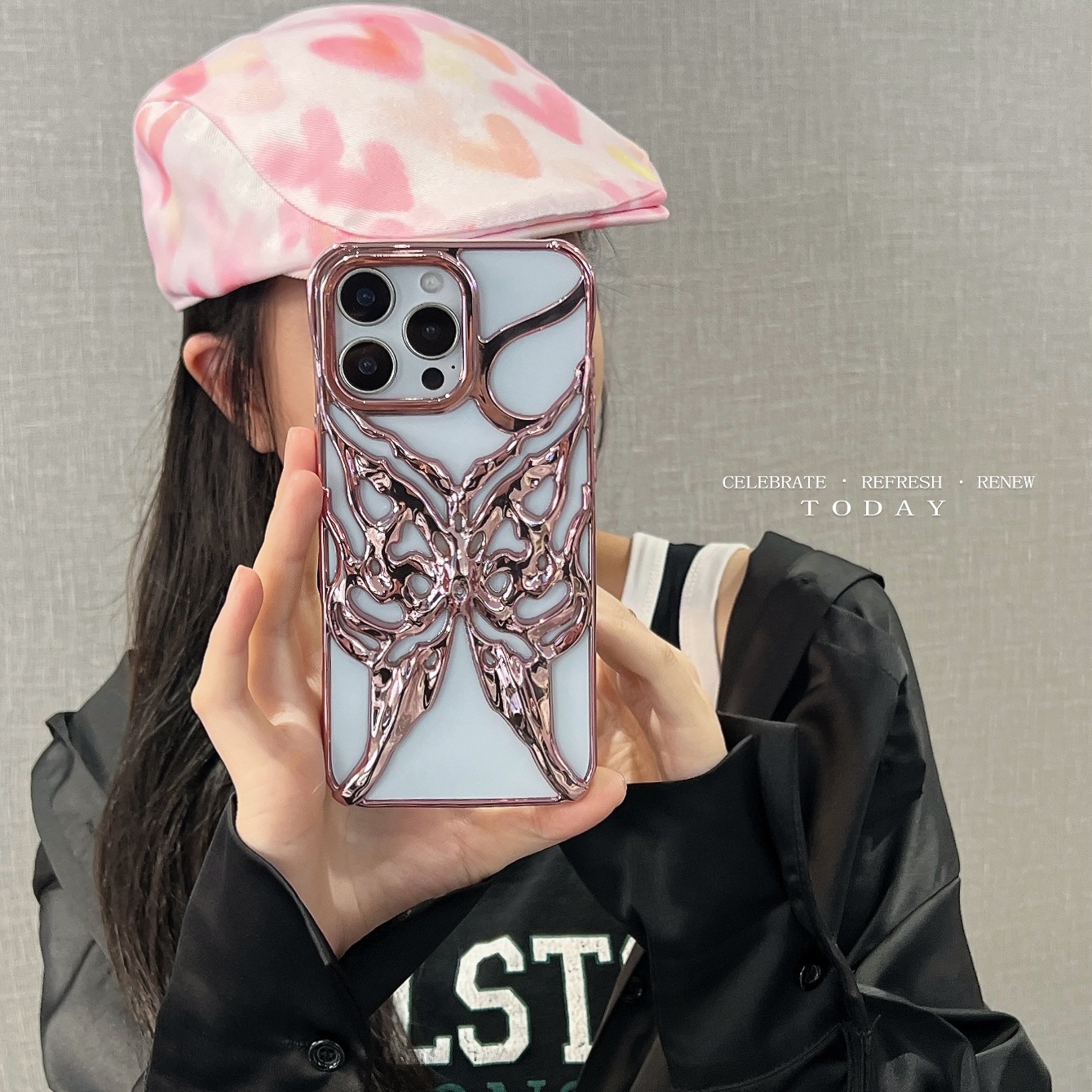 Electroplating Bright Surface Hollow Butterfly Suitable For 16pro - Image 7