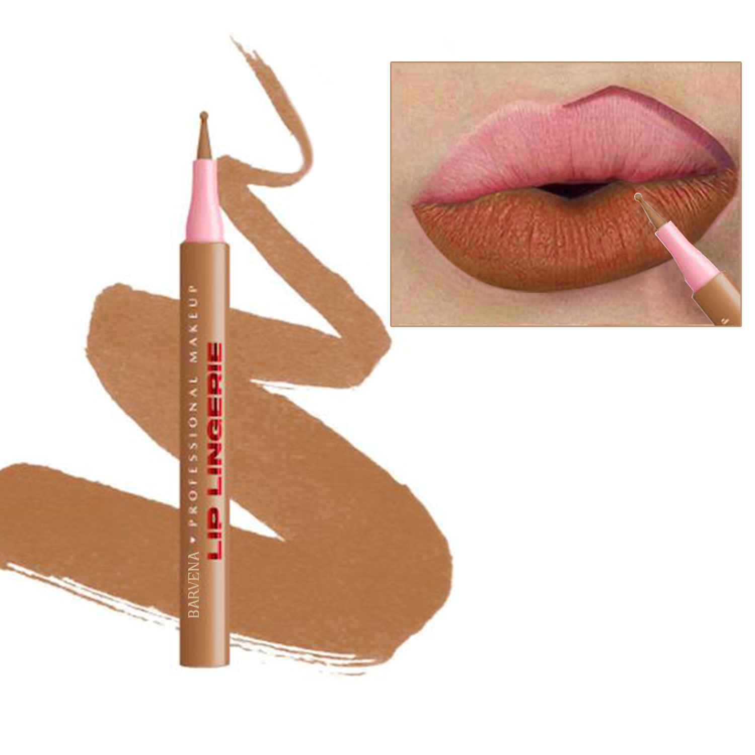 Outline Three-dimensional Full Lip Description Matte Lip Liner