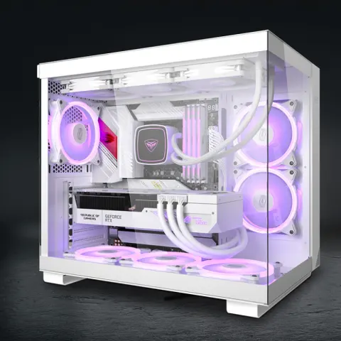 Ocean-view ATX Case with Side Window and Support