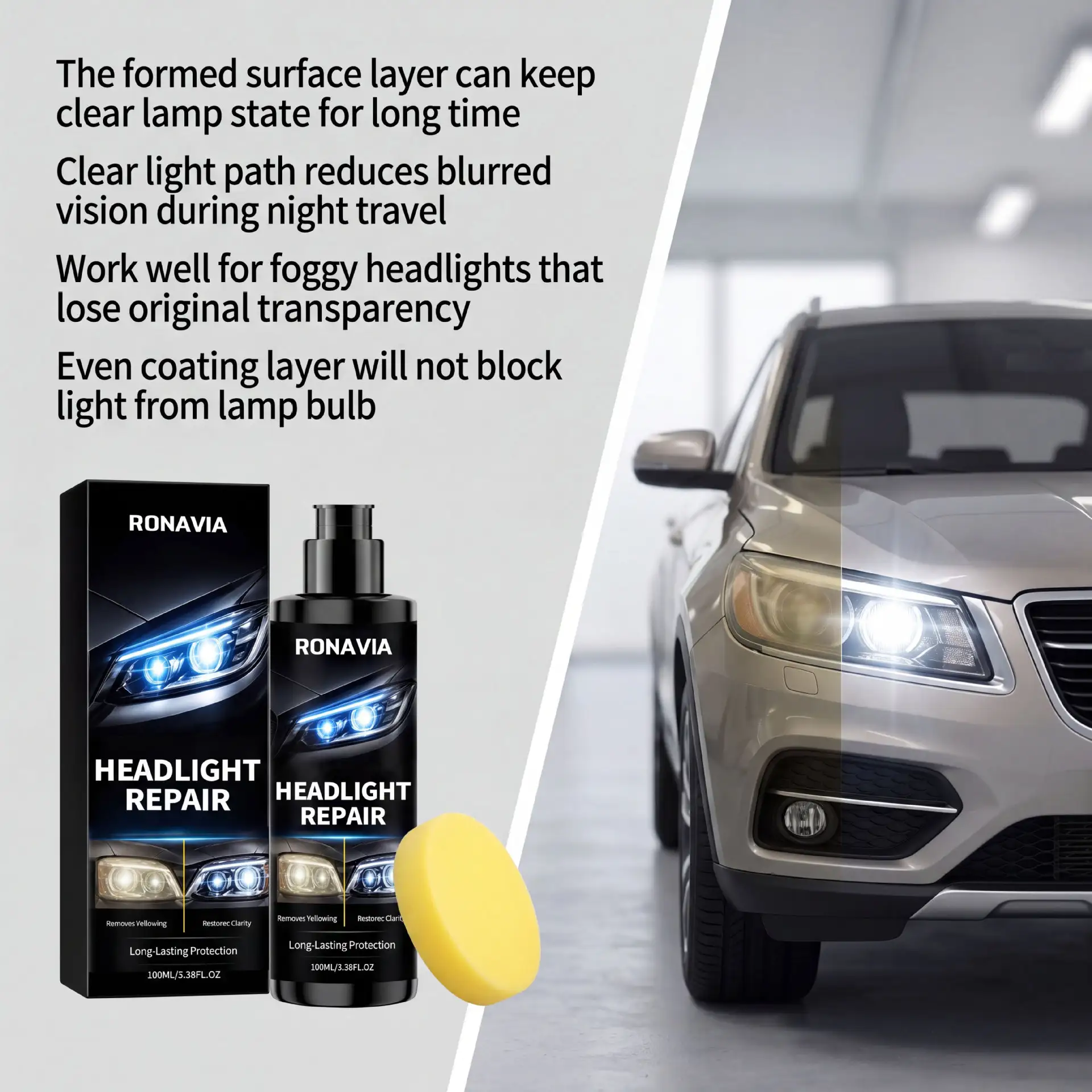 Headlight Repair And Maintenance Liquid