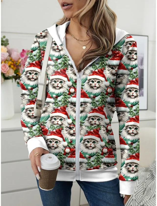 European And American Zipper Cardigan Fashion Casual Zhlls14230 Xxl - Shop at LoveMi